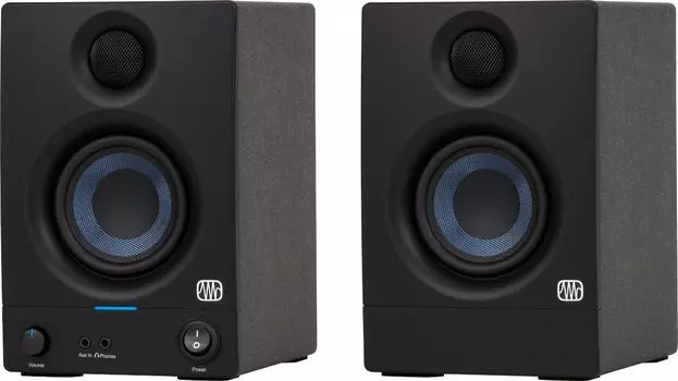 PreSonus Eris Active Bluetooth Enabled 3.5BT (2nd Gen) 2-Way Monitors, 3.5 inches, (Pair)