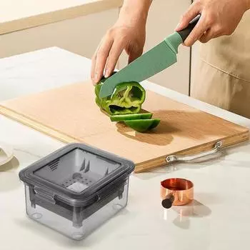 Пресс-бокс для тофу Пресс-машина для тофу для твердого или экстра твердого тофу Сушилка для посуды серый