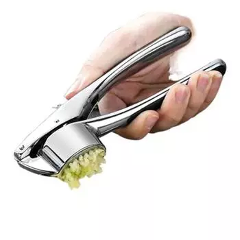 Пресс для чеснока из цинкового сплава, ручная машина для пюре, ручная дробилка для имбиря, кухонные инструменты, измельчительная соковыжималка