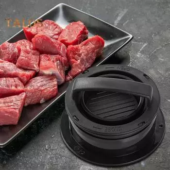 Пресс для гамбургеров 3-в-1, набор для приготовления пирожков на гриле, ползунки для фаршированных гамбургеров, прочный пластик, не содержащий бисфенола А, легкосъемный кухонный гаджет для любителей барбекю A