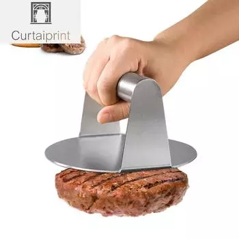 Пресс для гамбургеров из нержавеющей стали, котлеты для гамбургеров, круглая пресс-форма для мяса, пресс-форма для мясных деликатесов, кухонные аксессуары