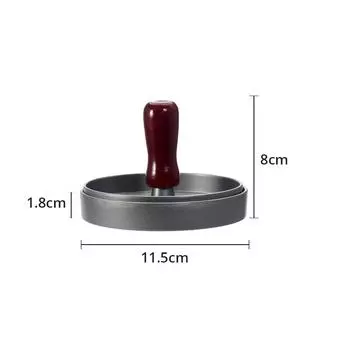 Пресс для гамбургеров, пресс для гамбургеров с антипригарным покрытием, идеальная форма для гамбургеров, идеальная для барбекю, необходимые кухонные аксессуары и аксессуары для гриля