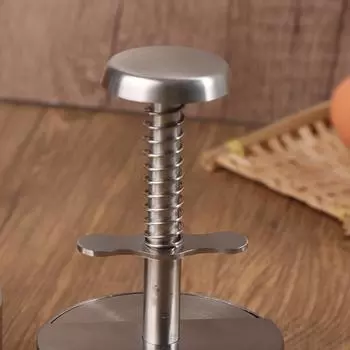 Пресс для мяса для гамбургеров из нержавеющей стали 304, форма для бургеров, ручной пресс для торта, говядины, свинины, риса, инструменты для приготовления мяса на гриле 80mm