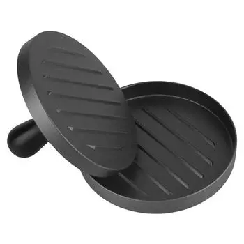 Пресс для мяса и гамбургера с говядиной, форма для домашней еды, круглая форма для гамбургера, мясо для гамбургера, алюминиевый сплав для барбекю