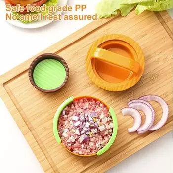 Пресс для приготовления пирожков, слайдер, фаршированные гамбургеры, резак для сэндвичей, мясо, говядина, овощи, гамбургеры, форма для пирожков, многофункциональный кухонный гаджет чёрный