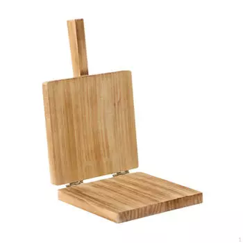 Пресс для теста Деревянный пресс для пельменей Ручная упаковка для ресторана бежевый