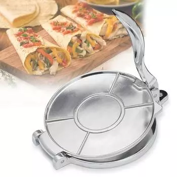 Пресс для теста для тортильи, простая операция, булочка на пару, форма для клецок, простой в использовании кухонный гаджет