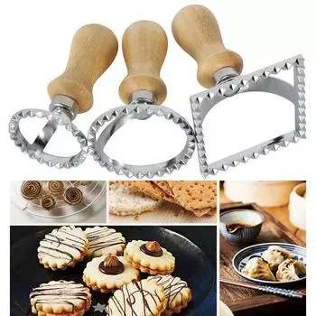 Пресс-форма для печенья, резак для пельменей, устройство для тиснения кружева, форма для равиоли, штамп для равиоли, форма для печенья, кухонный инструмент для выпечки