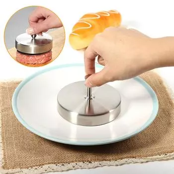 Пресс-форма из нержавеющей стали для мяса, пресс-форма из нержавеющей стали для фаршированных гамбургеров, мяса, говядины, котлет, кухонные принадлежности