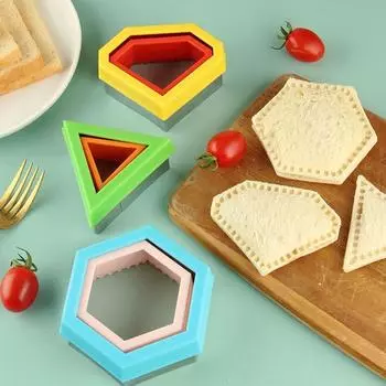Пресс-формы Формы для сэндвичей Bento Box Формы для резки форм для выпечки Набор форм для сэндвичей для детей