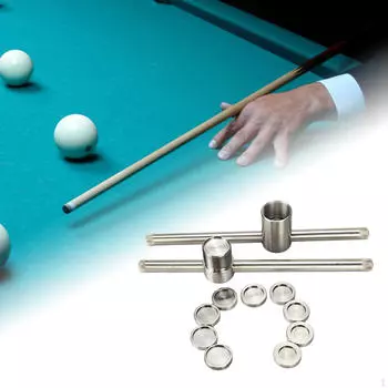 Пресс-инструмент для бильярдного кия, прочный и простой в использовании, нержавеющая сталь