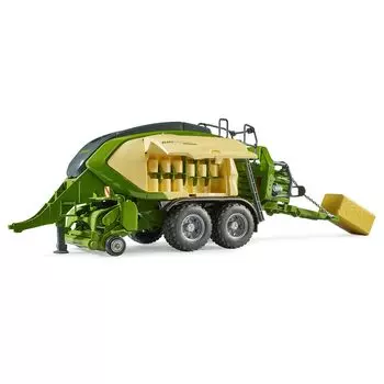 Пресс-подборщик bruder Krone Square Baler Big Pack 1290 HDP VC 2 BR02033 (с соломинками)