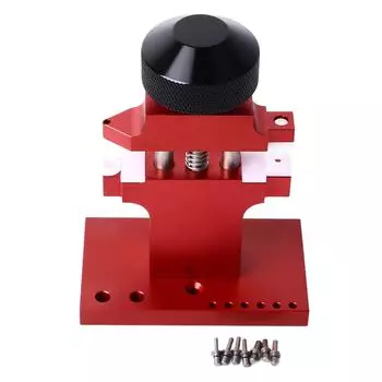 Press Type Watch Friction Tube Removal Tool with 7 Pins Rotation Button Watch Repair Tool for