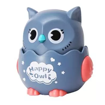 Pressing Owl Toy Pull Back Small and Portable Gift Cute Owl Partner For Kids