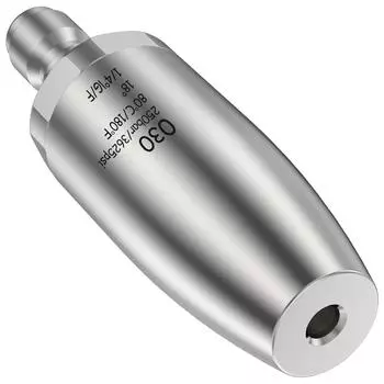 Pressure Washer 1/4inch Quick Connect Pressure Washer Tip Wear-Resistant Spray Nozzle Tip Stainless Steel Rotating Jet 3625PSI Option 1