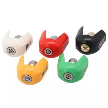 Pressure Washing Machine Parts Quick Connector Spray Tip 5pcs Black Pressure Washer Nozzle Sprayer Nozzle Tips