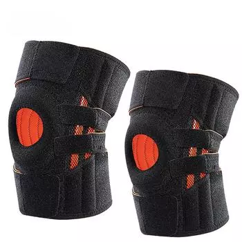 Спортивные наколенники под давлением для мужчин и женщин, наколенник для поддержки боли, тренажерный зал, фитнес, йога, баскетбол, волейбол, бандаж, защита