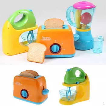 Ролевые игрушки Мебель Игра Блендер и Хлебопечка