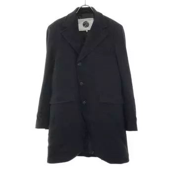 Pretty Green wool blend Chester coat 4 black Men s Used