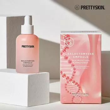 Prettyskin Galactomyces High-Concentration Ampoule 50 мл - Улучшение текстуры кожи и очищение