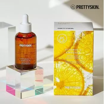Prettyskin Vital Glow Vitamin C Ampoule 50 мл - Осветление и глубокое увлажнение
