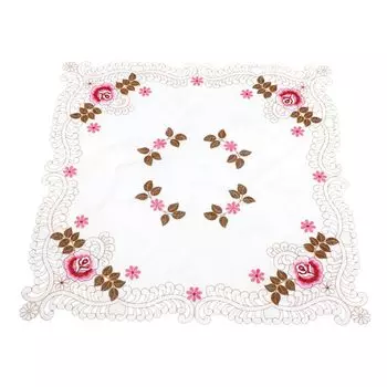 PRETYZOOM Микроволновая печь Духовка Тостер Пыль Лен Цветочные пятна от пыли Кухня Красный Чехол, Чехол, Чехол, Чехол, Ткань, Узор, Кружево, Оборки, Ретро, красный