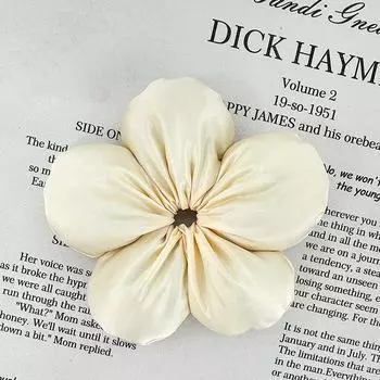 Преувеличенные большие цветочные резинки для волос головной убор для женщин и девочек модная эластичная повязка для волос милые универсальные аксессуары для волос подарки A4