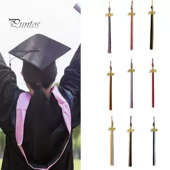 Превосходный элегантный кулон с кисточкой из полиэстера, подвеска с кисточкой для выпускного и подвеской в виде открытки 2023 года, товары для сбора товаров