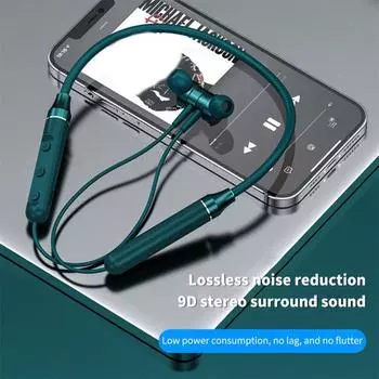 Превосходный беспроводной эффект объемного звучания наушников. Легкий вес. Низкое энергопотребление. чёрный