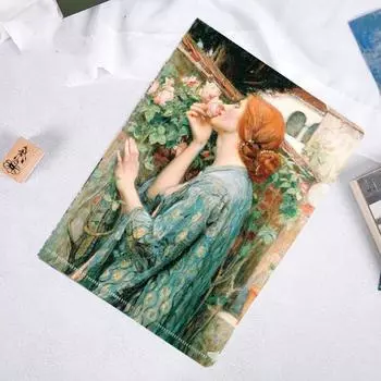 Презентационная папка А4 Папка для файлов Документы Бумажный органайзер Милая L-образная папка Студент 12