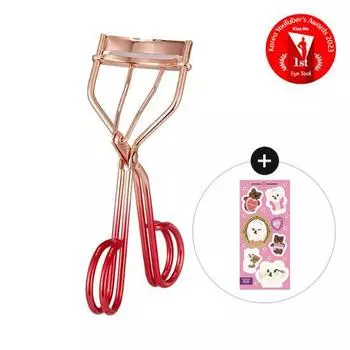 [Презентация стикера Mazzi] Kiss Me Perfect Two Handle Eyelash Color, корейская косметика [Single item] Two-handle eyelash curler