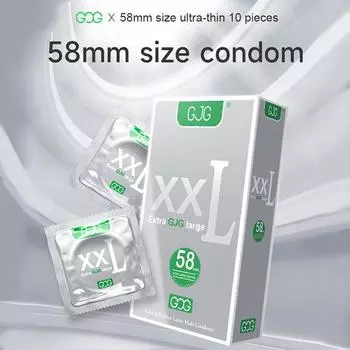 Презерватив 58 мм, размер XXL, большой размер, презервативы из натурального каучука, большой пенис, большие размеры, безопасные для взрослых, рукав для пениса, секс-игрушки