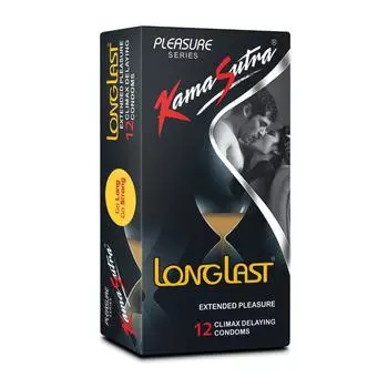 Презервативы «Длительное удовольствие» (12 шт), LongLast Condoms, Kamasutra