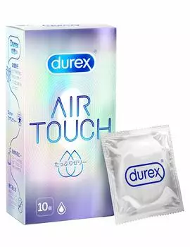 Презервативы Durex Air Touch, наполненные смазочным желеобразным составом, натуральный каучуковый латекс, 10 шт. Презервативы Durex