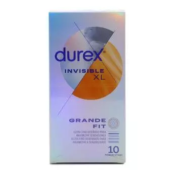 Презервативы Durex Invisible XL Ultra Thin 10 шт.