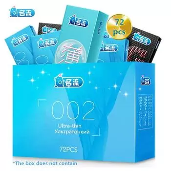 Презервативы MingLiu, 70 шт., ультратонкие тонкие резиновые презервативы смешанного типа для мужчин M