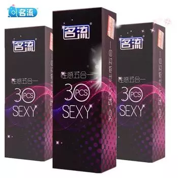 Презервативы MingLiu G Spot, 100/30 шт., 5 типов презервативов со спиральными шипами M