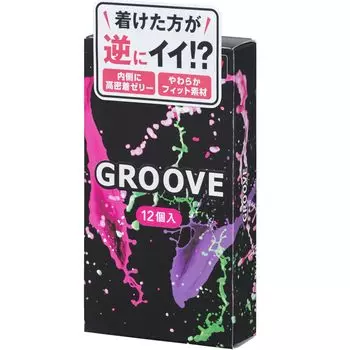 Презервативы Okamoto Презервативы Okamoto GROOVE 12 шт. Смазка клейкая желе