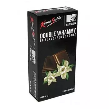 Презервативы с ароматом Шоколада и Ванили (12 шт), Choco-Vanilla Condoms, Kamasutra