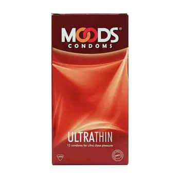 Презервативы ультратонкие (12 шт), Condoms Ultrathin, Moods