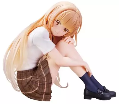 Прежде чем я понял, я был превращен в бесполезного человека ангелом по соседству Фигурка Махиру Шиина, - - бежевый