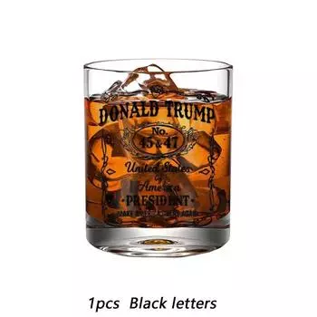 Президент Дональд-Трамп Президентский набор бокалов для виски Трамп лазерная гравировка бренди бокалы для вина Для сторонников Подарок