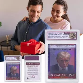 Президент Коллекционная карточка Американские политики Сувенирная карточка Политическая памятная коллекционная карточка