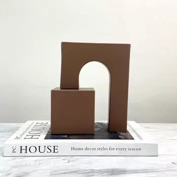 Приблизительно современная мебель, кованая мебель, настольные модели домов, арки, офисные художественные украшения, геометрическая мебель для кабинетов