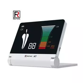 Прибор для измерения длины корневой трубки Refine A7, может сгибаться, высокоточный многочастотный измерительный наконечник с большим экраном A7 110V EU