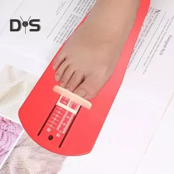 Прибор для измерения длины стопы для младенцев, детей и взрослых, измеритель длины стопы, линейка для измерения обуви, домашний измеритель стопы, точная таблица измерений синий
