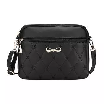 Прибытие сумки на плечо для женщин вышивка сердце кошелек через плечо женская кожаная сумка синий