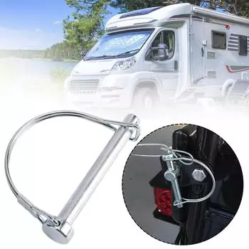 Прицеп автофургон U-образный предохранительный штифт 3/8 дюйма 90° фиксированный стальной вал предохранительный узел отсоединения M6 M8 M9 M9.5 M10 M12 для WARN ATV L5N7