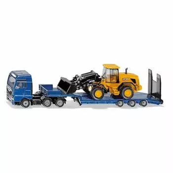 Прицеп SIKU MAN с колесным погрузчиком JCB возрастом около 3 лет SK1790