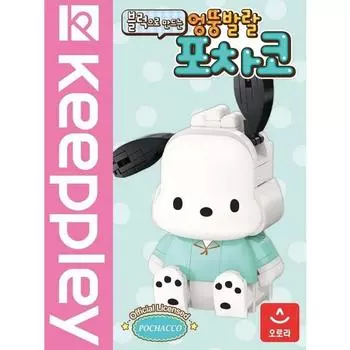 Причудливая фигурка Почако, сделанная из блоков персонажей Sanrio, 1 шт., популярные корейские игрушки.